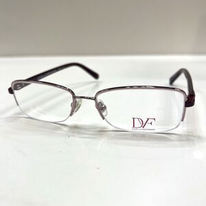 NEW Diane von Furstenberg DVF 8035 664 Glossy Bronze Eyeglass Frames 53-16-135